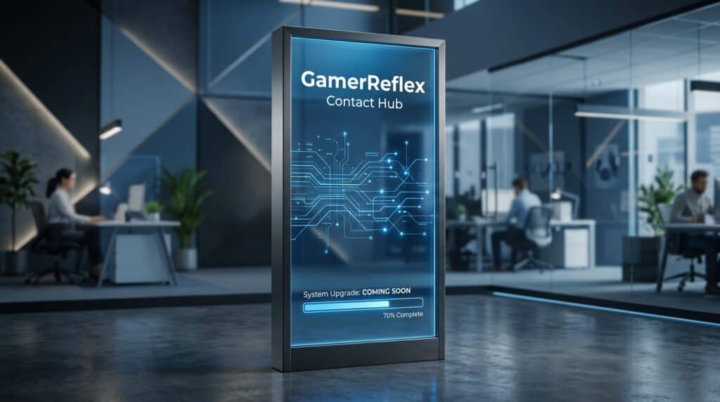 Contact 1 GamerReflex contact hub, status: deploying full framework, coming soon.
