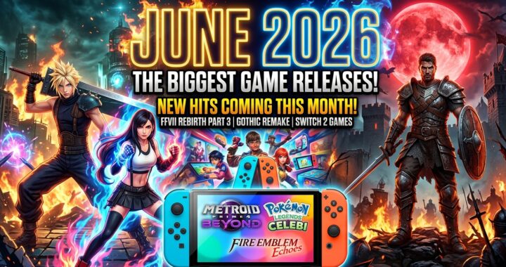 Biggest new games releasing in June 2026 on PC PS5 Xbox and Switch 2